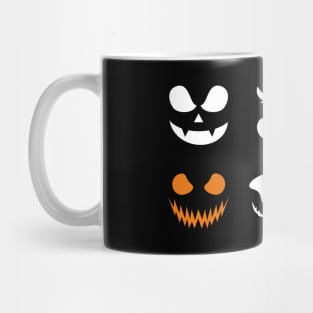 Face pumkins Mug